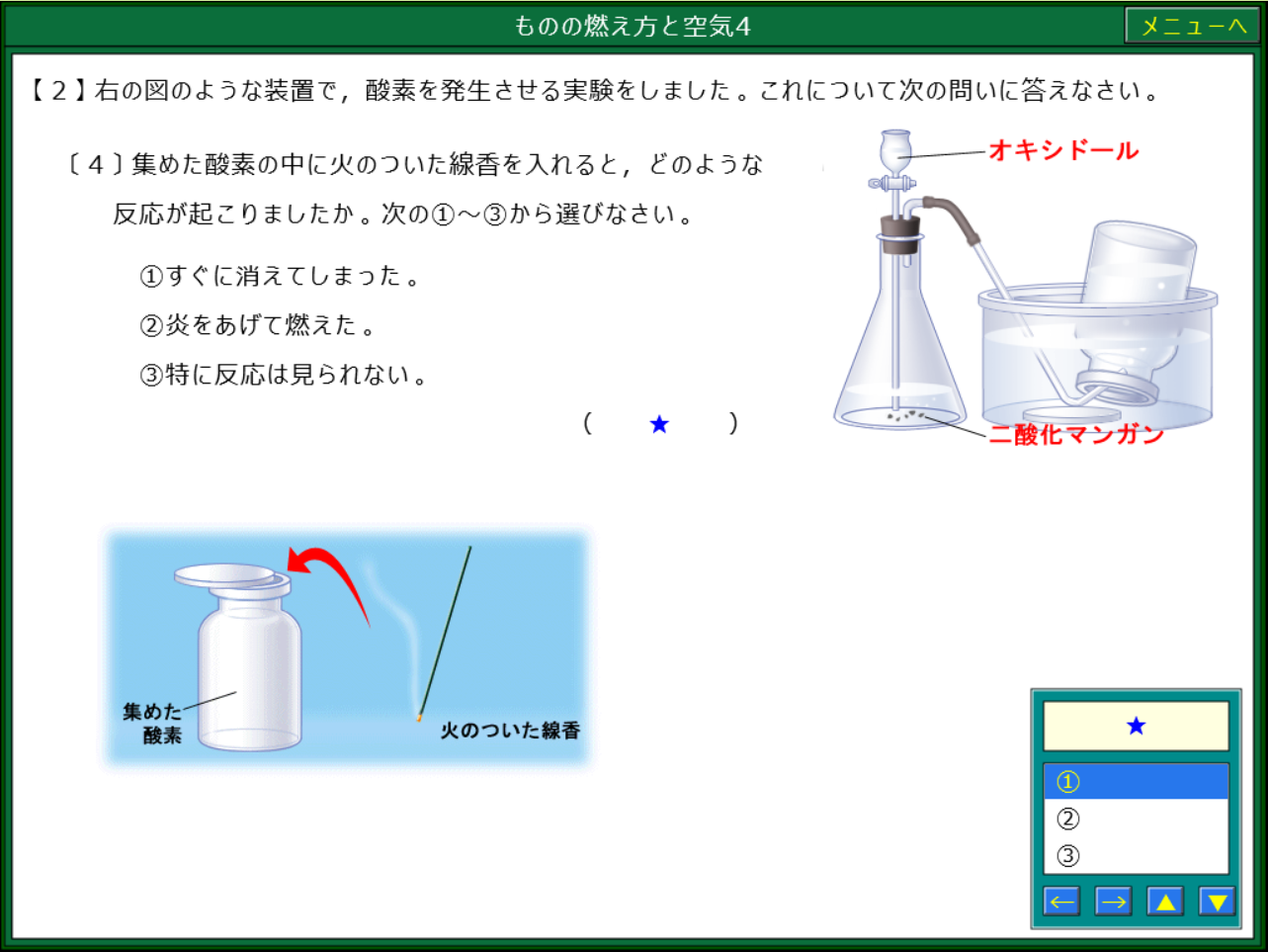 小学理科６年教育ソフト